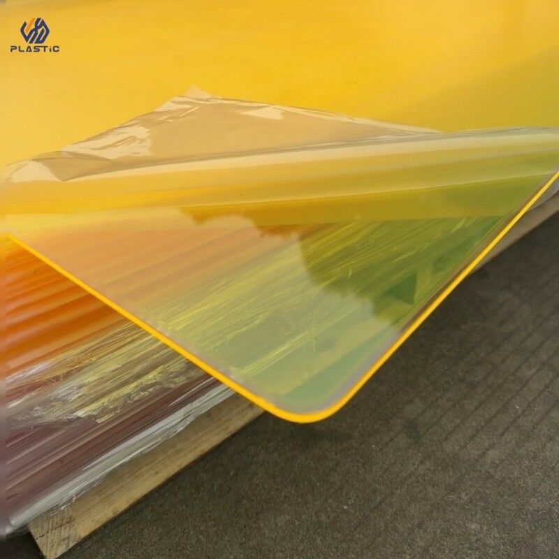 Stocked Cast Acrylic Sheet 100% PMMA Acrylic Clear / Color