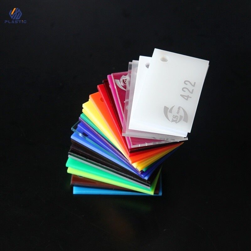 OEM ODM Color Cast Acrylic Plastic Sheet With 100% Virgin PMMA Raw Material