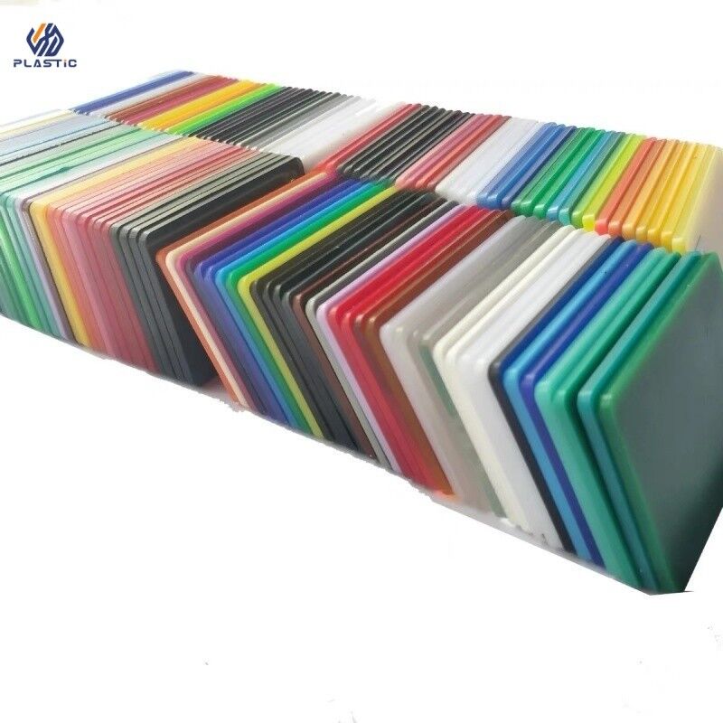 Multi Color Cast Acrylic Sheet 1220x2440mm Heat Resistant OEM Logo