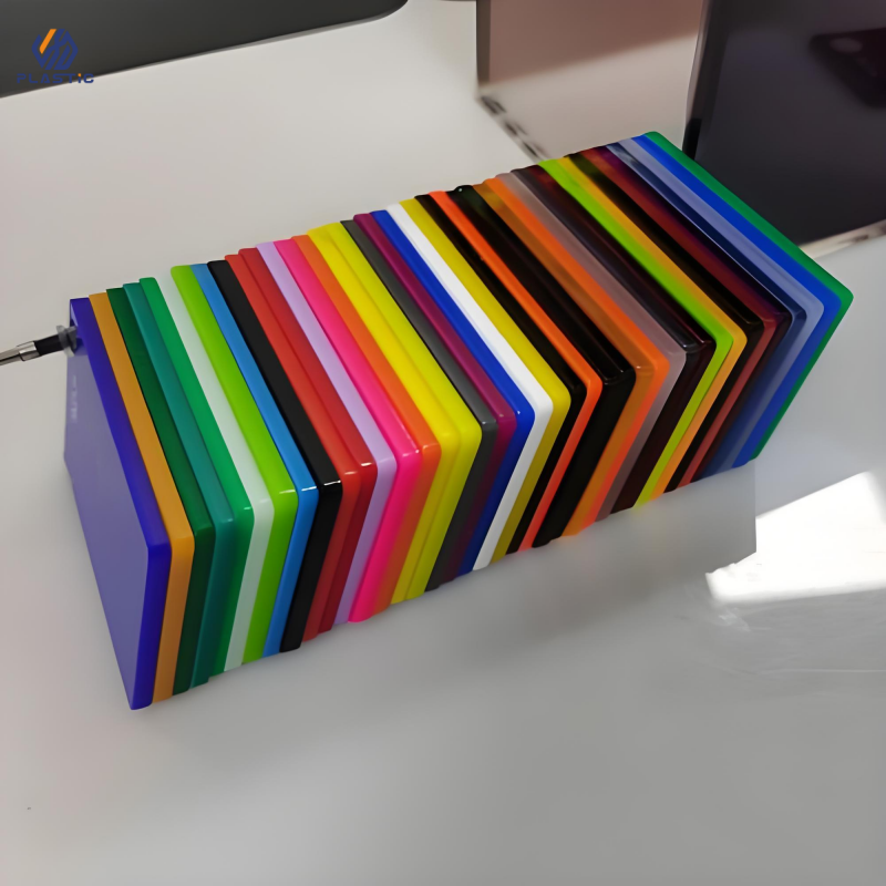 Double Side Protective Film Cast Acrylic Panels Clear For Advertising Signs