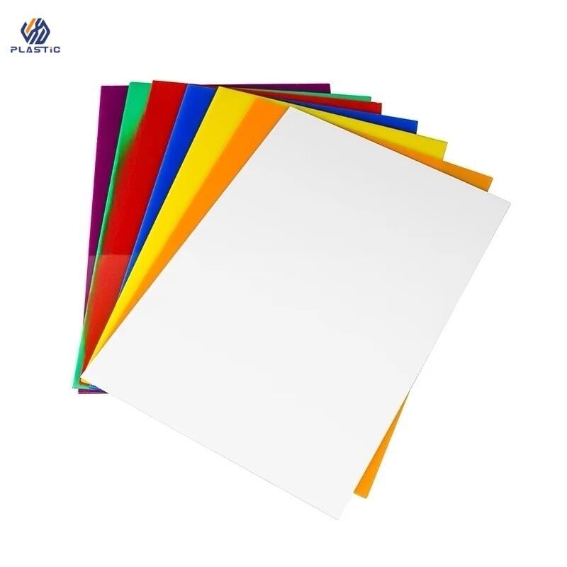 Custom Size Color Acrylic Sheet Cast Process Colored Acrylic Panels Scratch Resistant