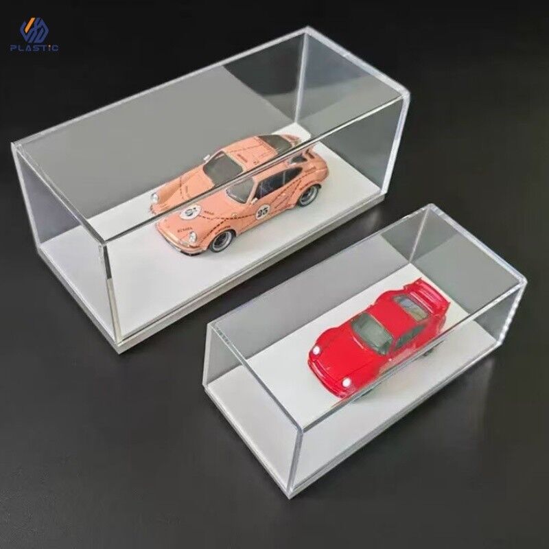 OEM Acrylic Model Display Box Scratch Resistant For Personal Collection Display