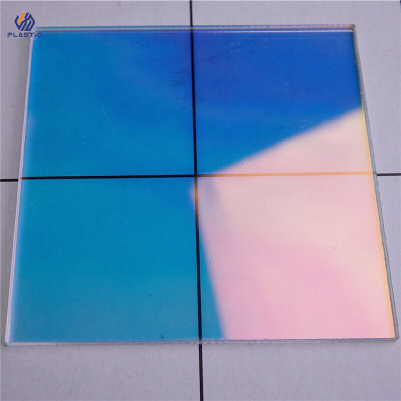 3mm Thickness Colorful Rainbow Acrylic Sheet for Building / Construction