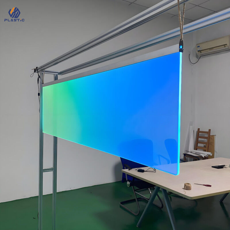 3mm Thickness Colorful Rainbow Acrylic Sheet for Building / Construction