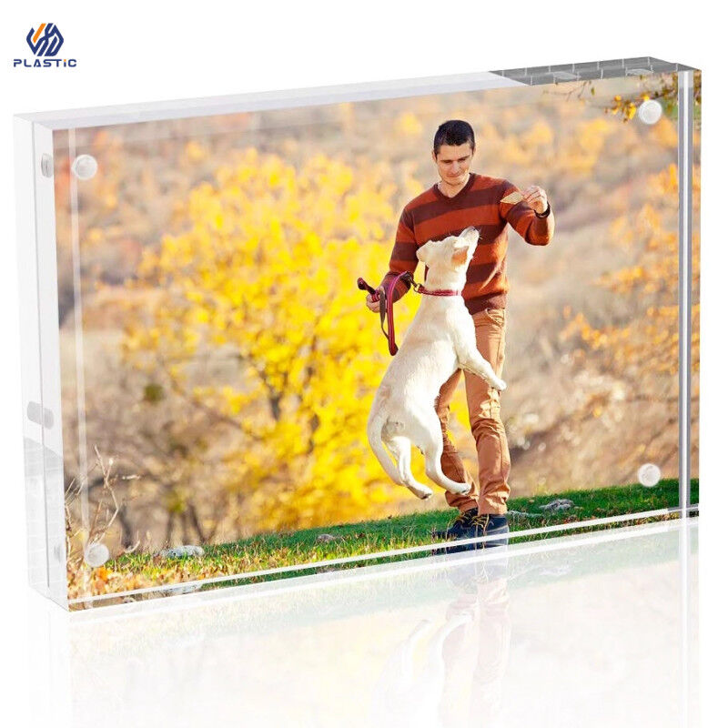 10+10mm Thick Wall Mounted Acrylic Photo Frame Home Decor acrylic frames