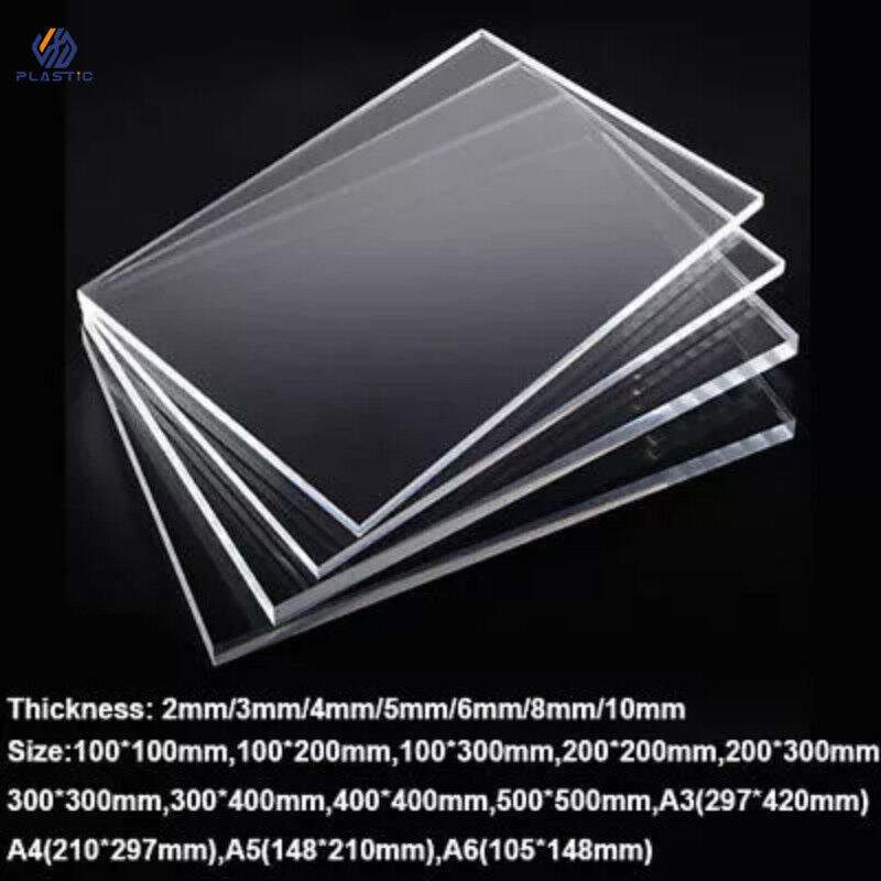 Laser CNC Cutting Acrylic Sheet Board 4 Feet X 8 Feet Dimensions Heat Resistance