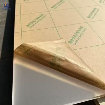 Weather Resistance Cast Acrylic Sheet 93% Light Transmission For Light Box